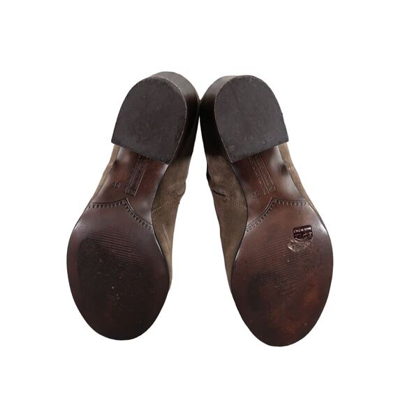 Alberto Fermani Shoes Womens 39 Booties Fashion Leather Cutout Open Toe Brown - Picture 11 of 16